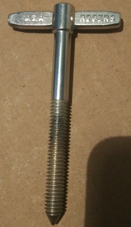Vintage Rogers Drum Part Threaded T Rod