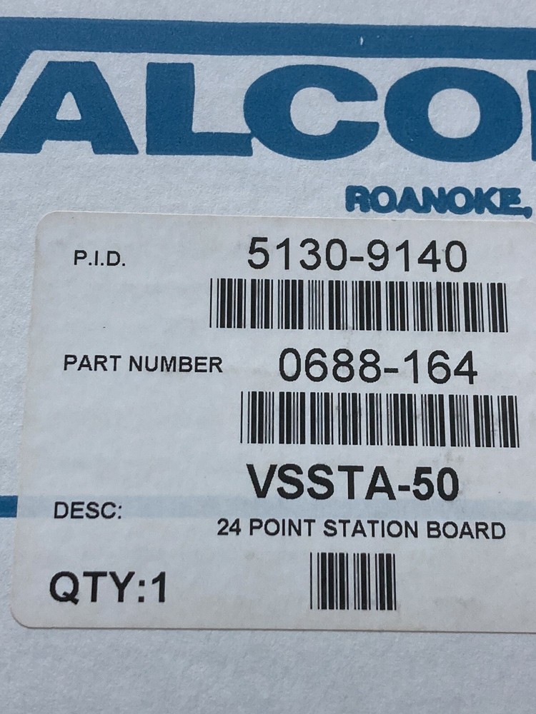 Valcom VSSTA-50 0688-164 24 Point Station Board
