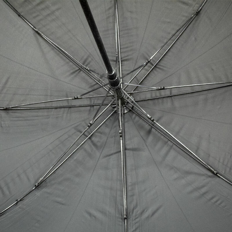 Large Escorting Umbrella for Chauffeurs and Doorman Black 60" Dia