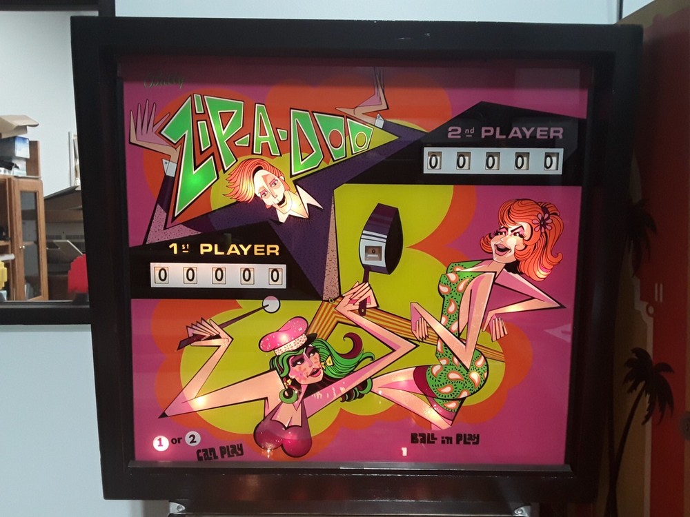 Zip-A-Doo Pinball Machine by Bally
