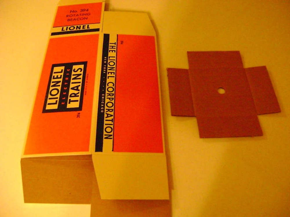 #394 Rotating Beacon Box w/corrugated insert