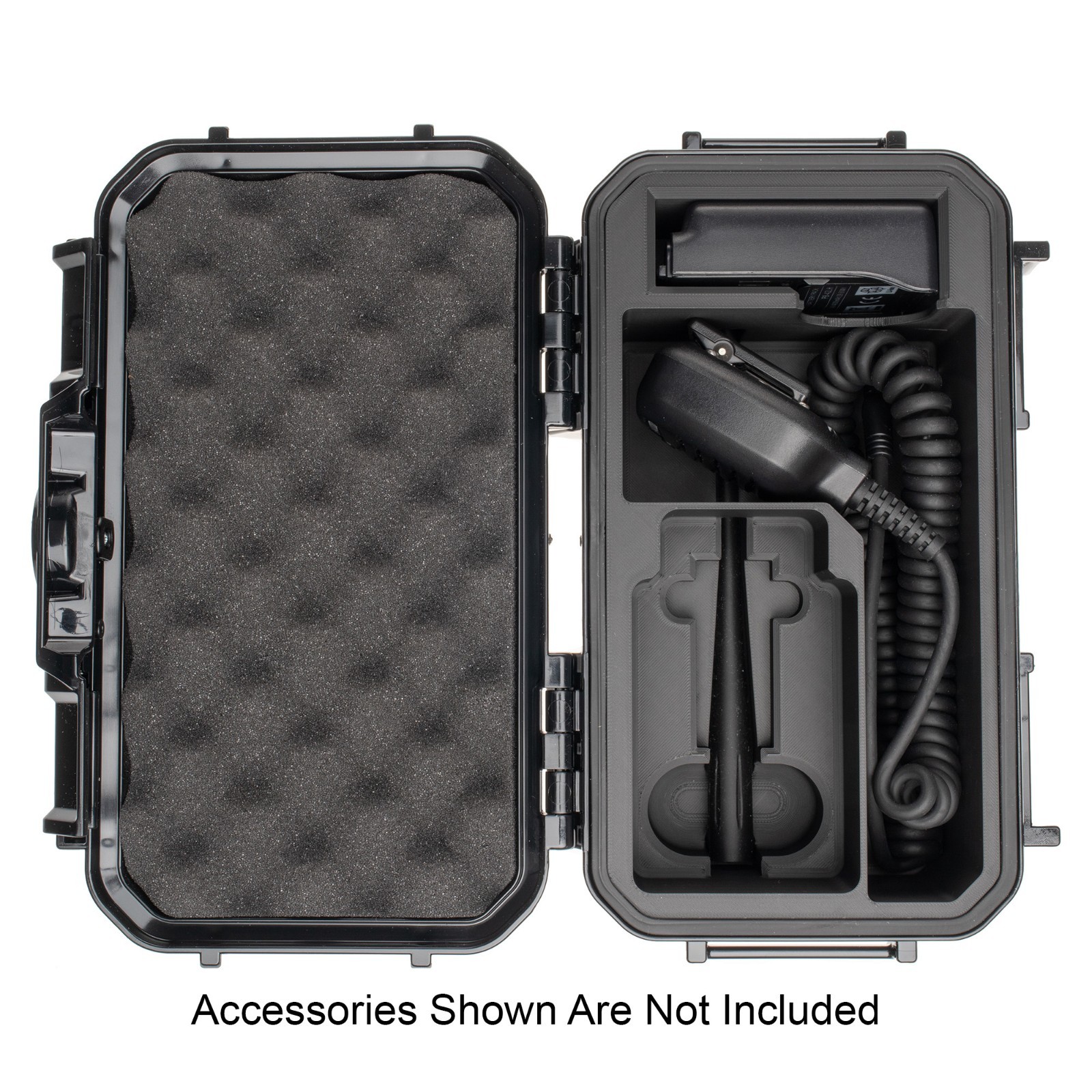 Kenwood TH-F6 TH-F6A Handheld Radio Battery PB-42L Hand Mic Custom Storage Case