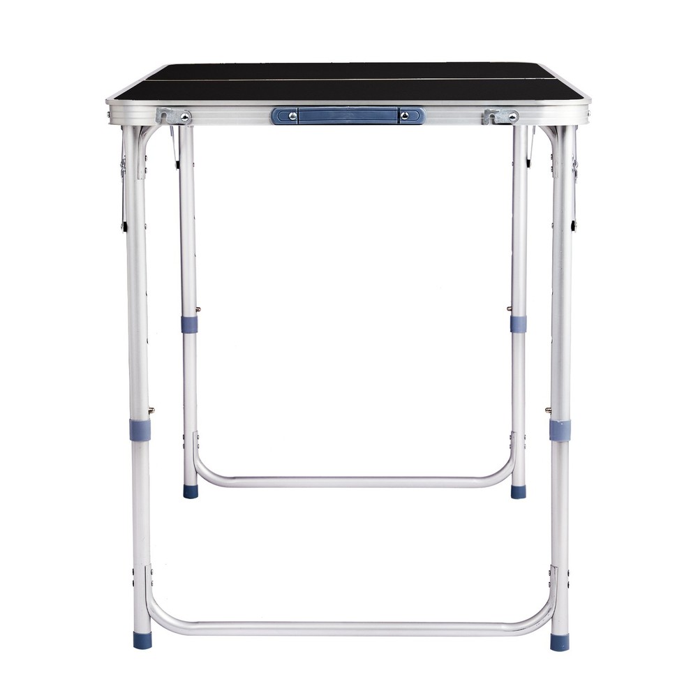 4ft Portable Multipurpose Black Outdoor Indoor Folding Serving Picnics Table