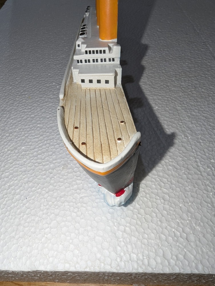 Titanic 3D Ship With Authentic Coal