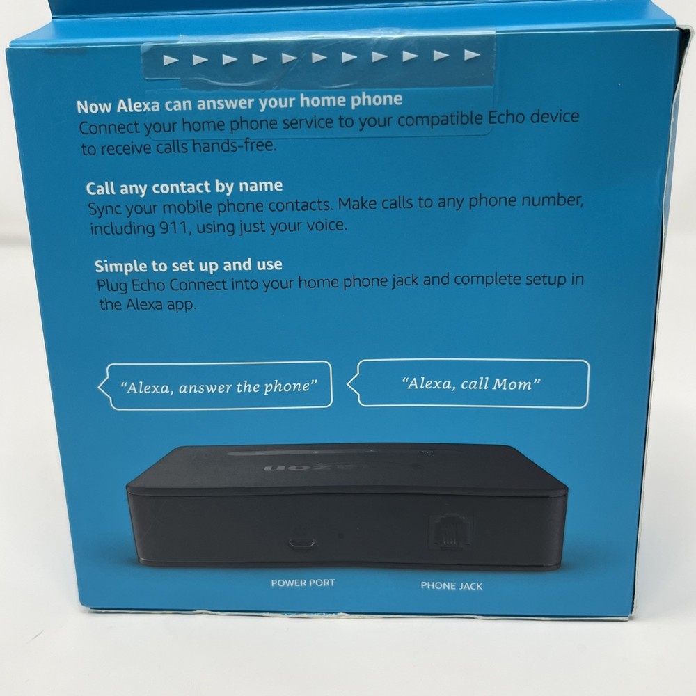 Amazon Echo Connect Alexa Speakerphone Black NEW