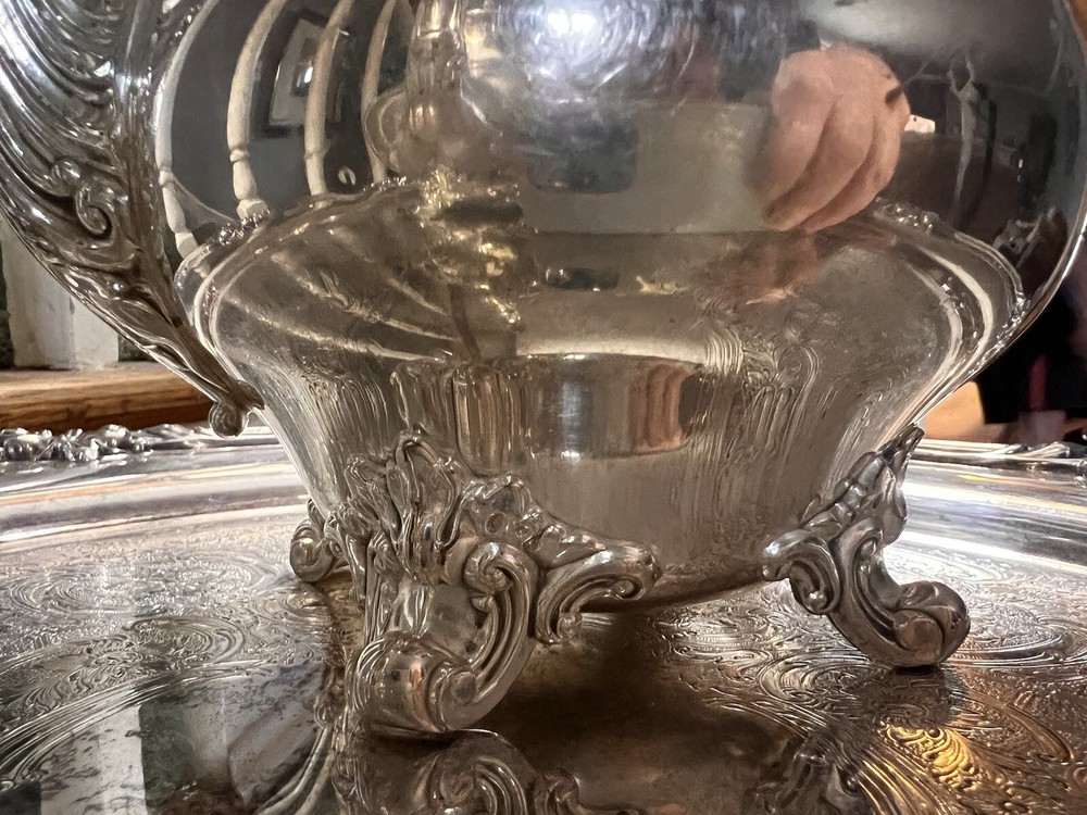 Reed Barton Regency Silver Plate Tea Service Set