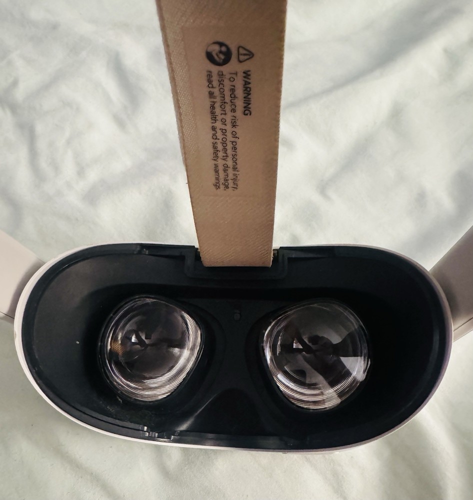 Meta Quest 2 VR Headset Only, Missing Face Cushion, Not Charging