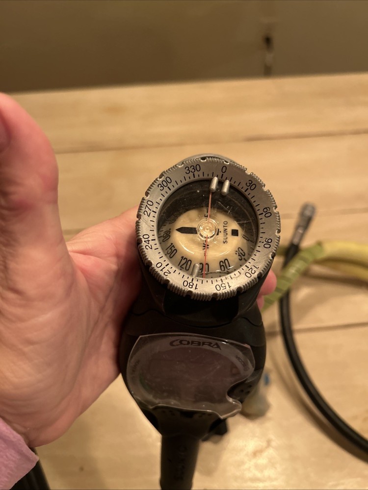 Vintage Scuba Regulator Compass Suunto