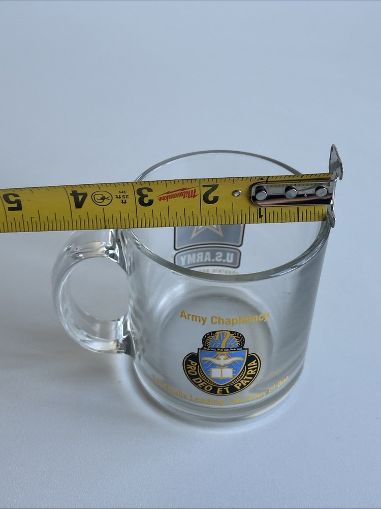 US Army Clear Mug