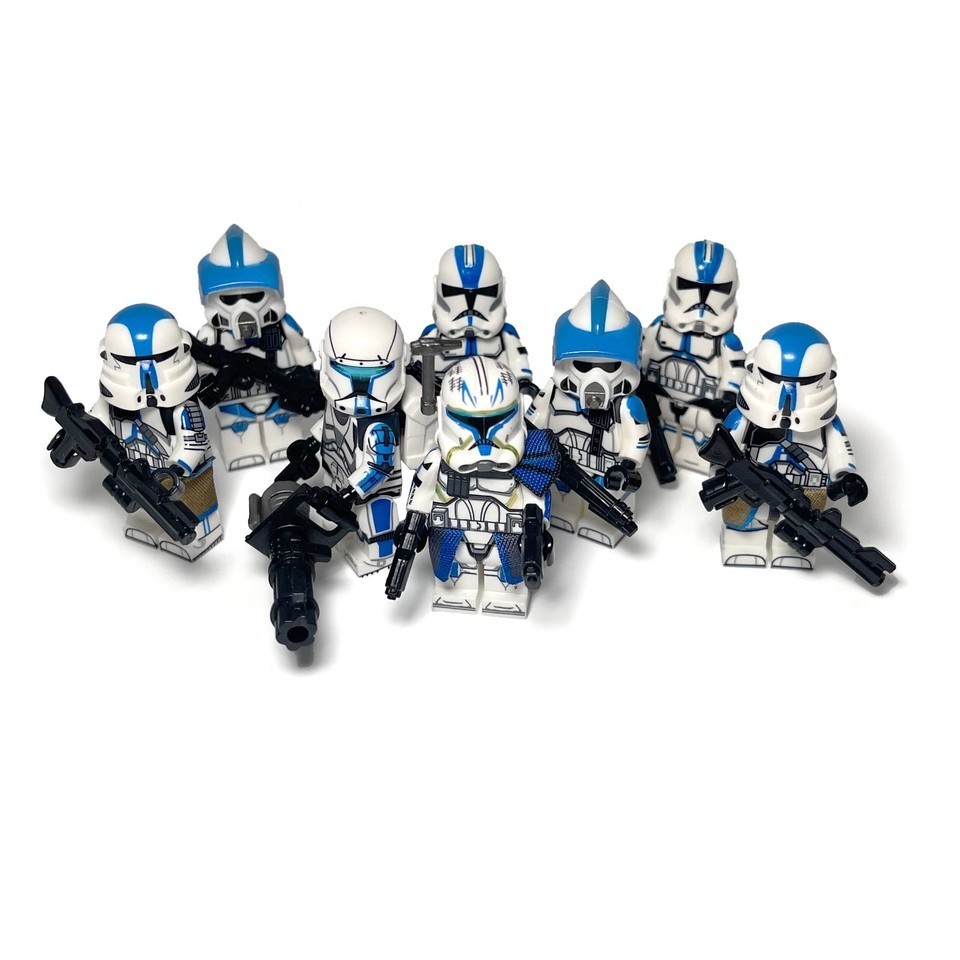 501st Legion ARC Trooper Battle Pack Custom Lego Blue Advanced Recon Commando
