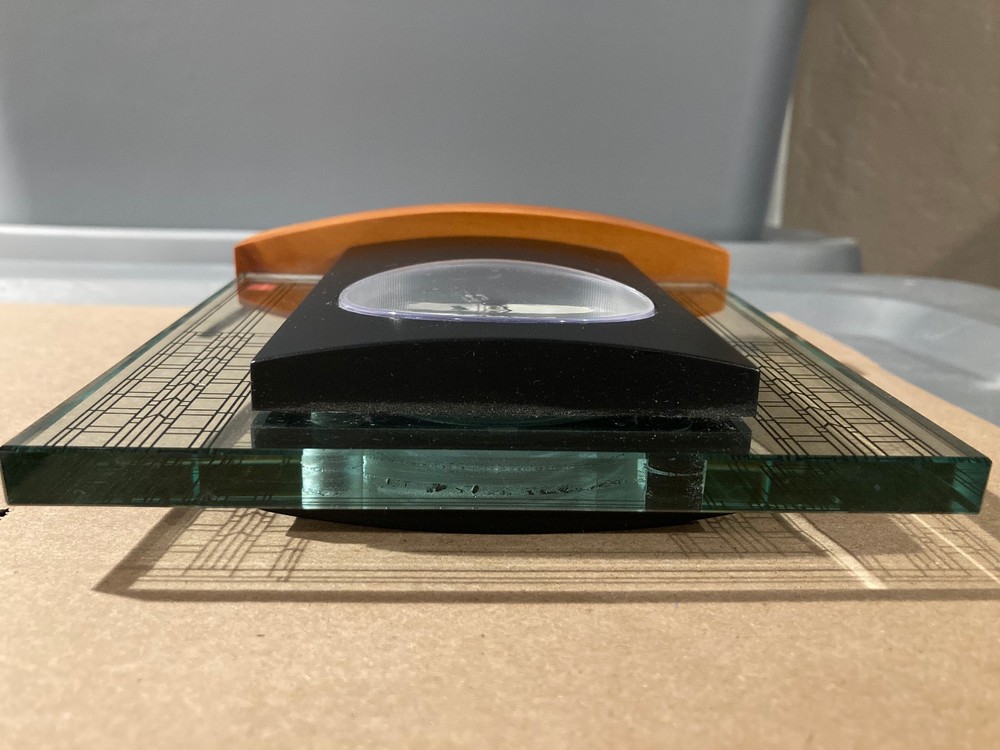 Frank Lloyd Wright Glasner House Clock by Bulova - Used