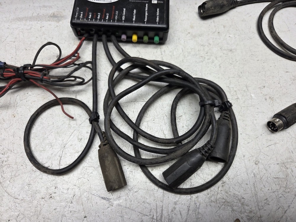 Autocom Super Pro Avi Communication Module Audio Unit Intercom Assembly Wires