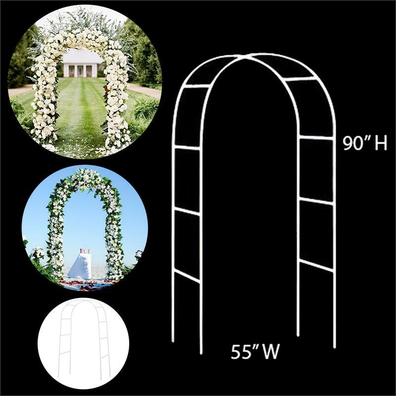 Decorative METAL Wedding ARCH 90" x 55" Wedding Party Decorations Supplies SALE