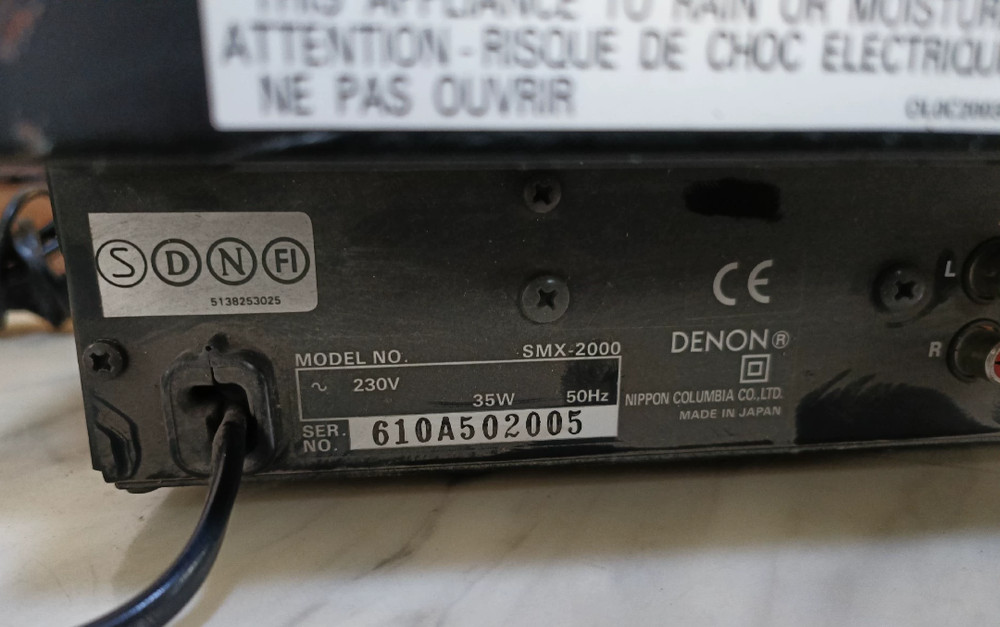 1pcs DENON SMX-2000 Mixing Console