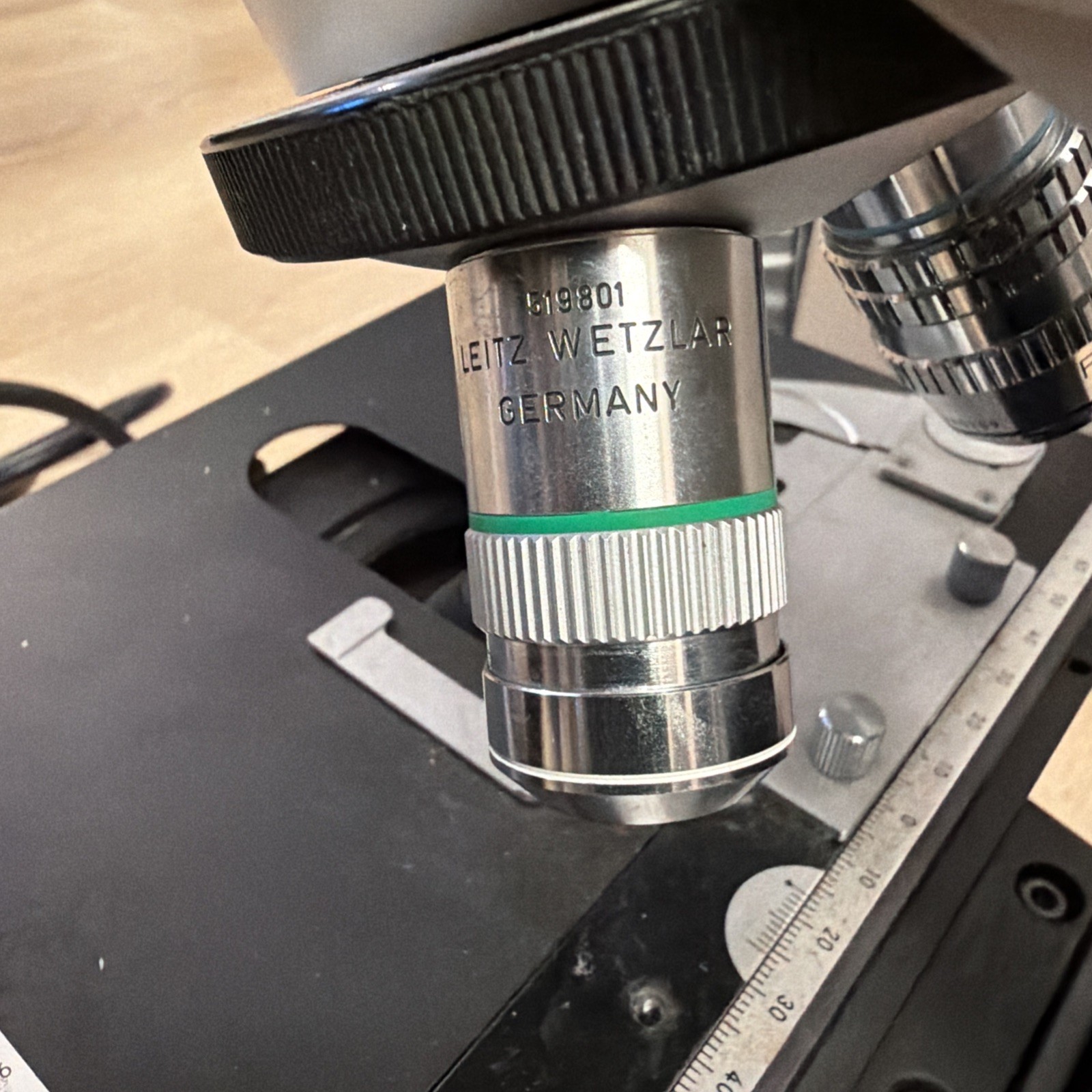 Nikon Optiphot Microscope w/ 2 objective lenses