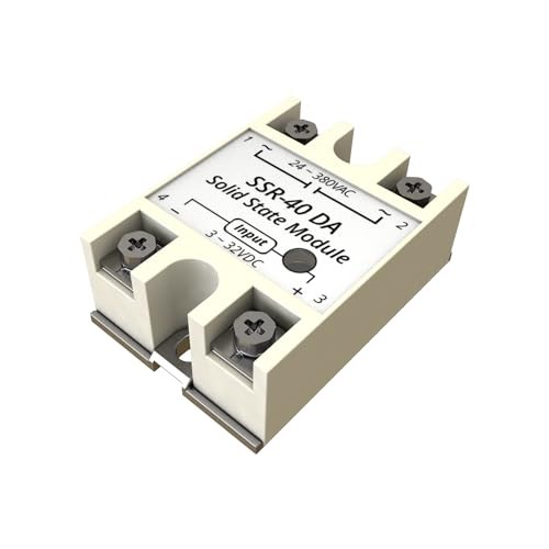 Solid State Relay Single Phase Semi-Conductor Relay Module SSR-Input 3 40DA 1