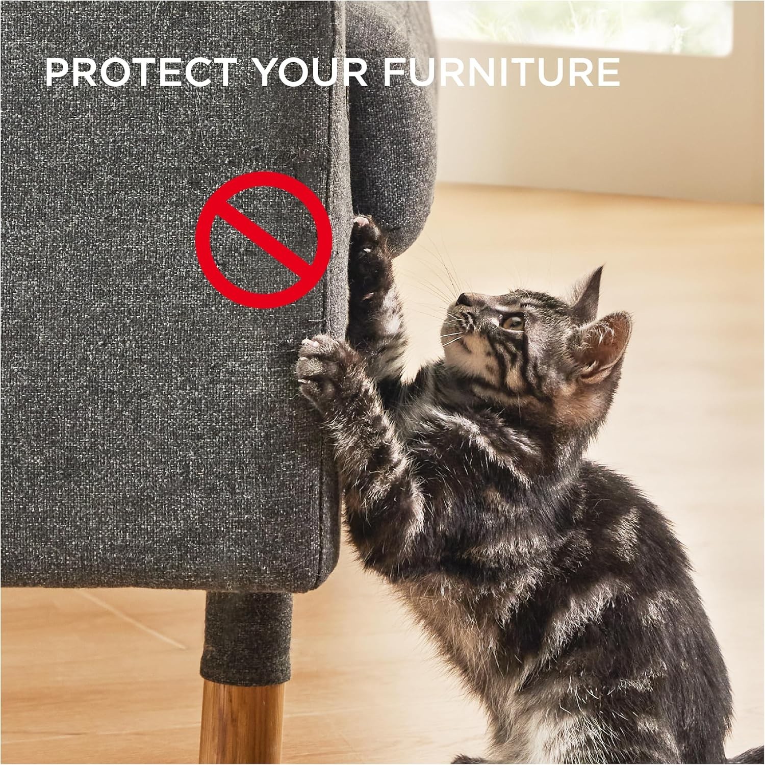 Cat Scratching Post for Indoor Cats - 29in Highly Resistant Carpet Scratch Poles