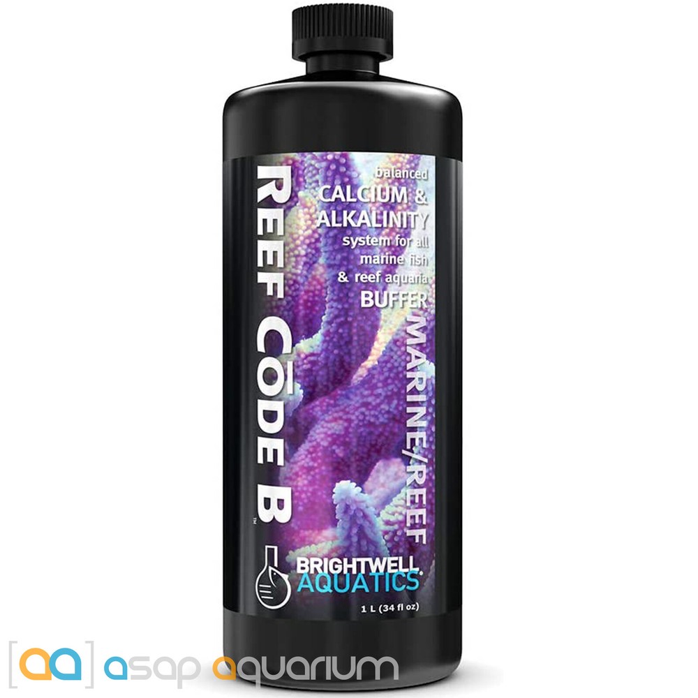 Brightwell Aquatics Reef Code B 1 Liter Alkalinity Buffer Live Coral Supplement