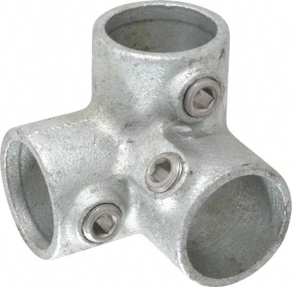 PRO-SAFE Structural Pipe Rail Fitting: 90� Side Outlet Elbow for 1-1/4" Pipe