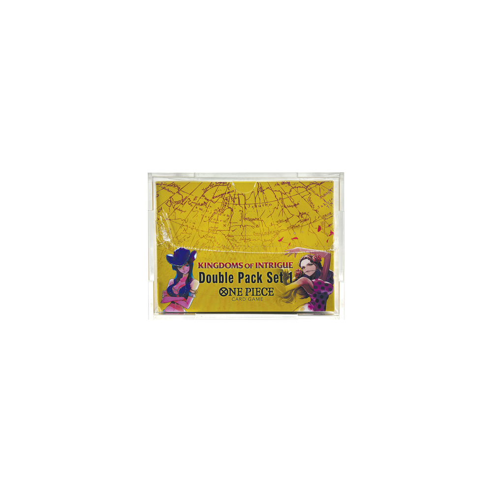 Acrylic Display Case for One Piece Double Pack Retail Case
