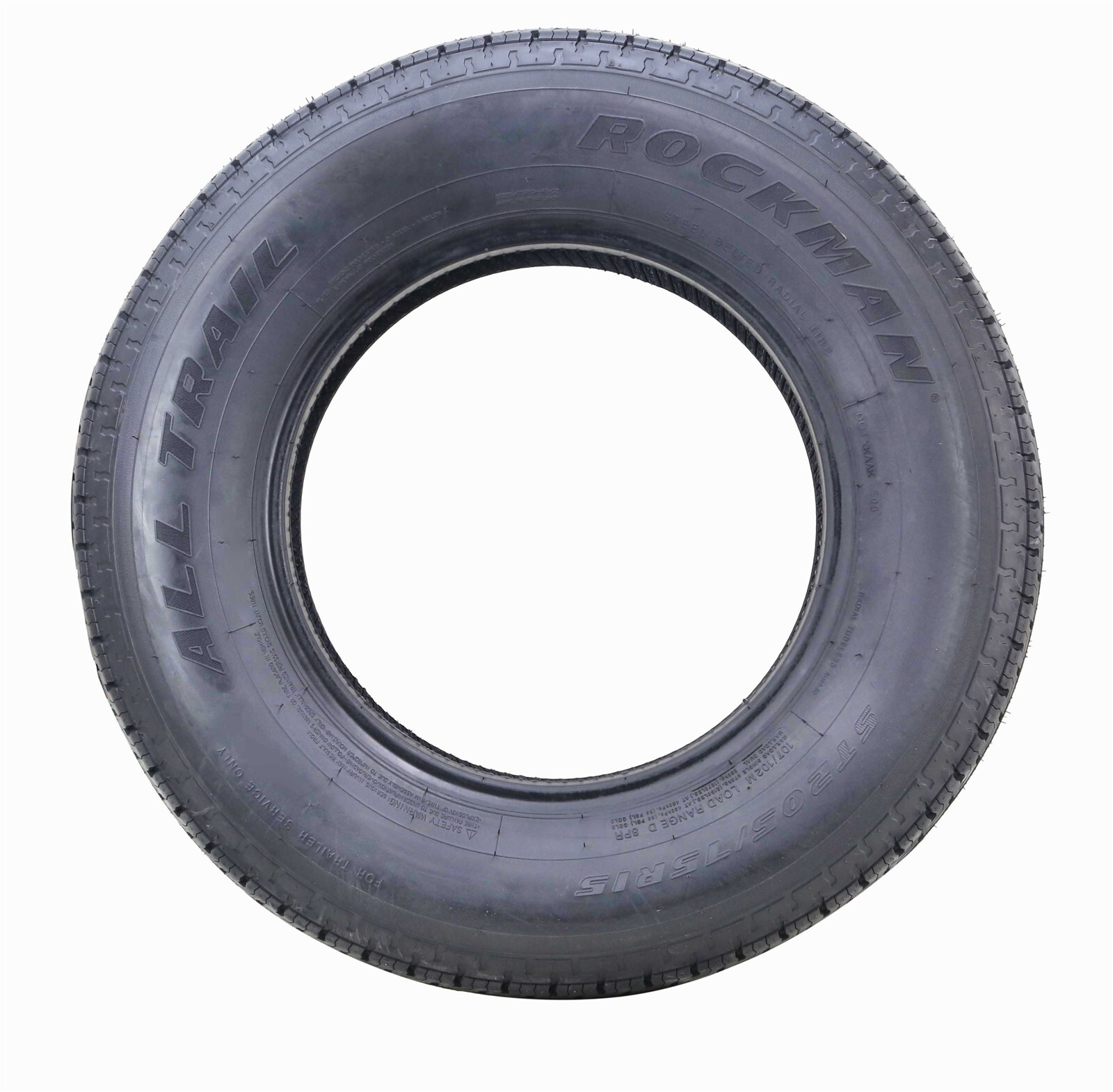 Set 2 Trailer Tire ST205/75R15 8-Ply Load Range D ,107M Steel Belted Radial