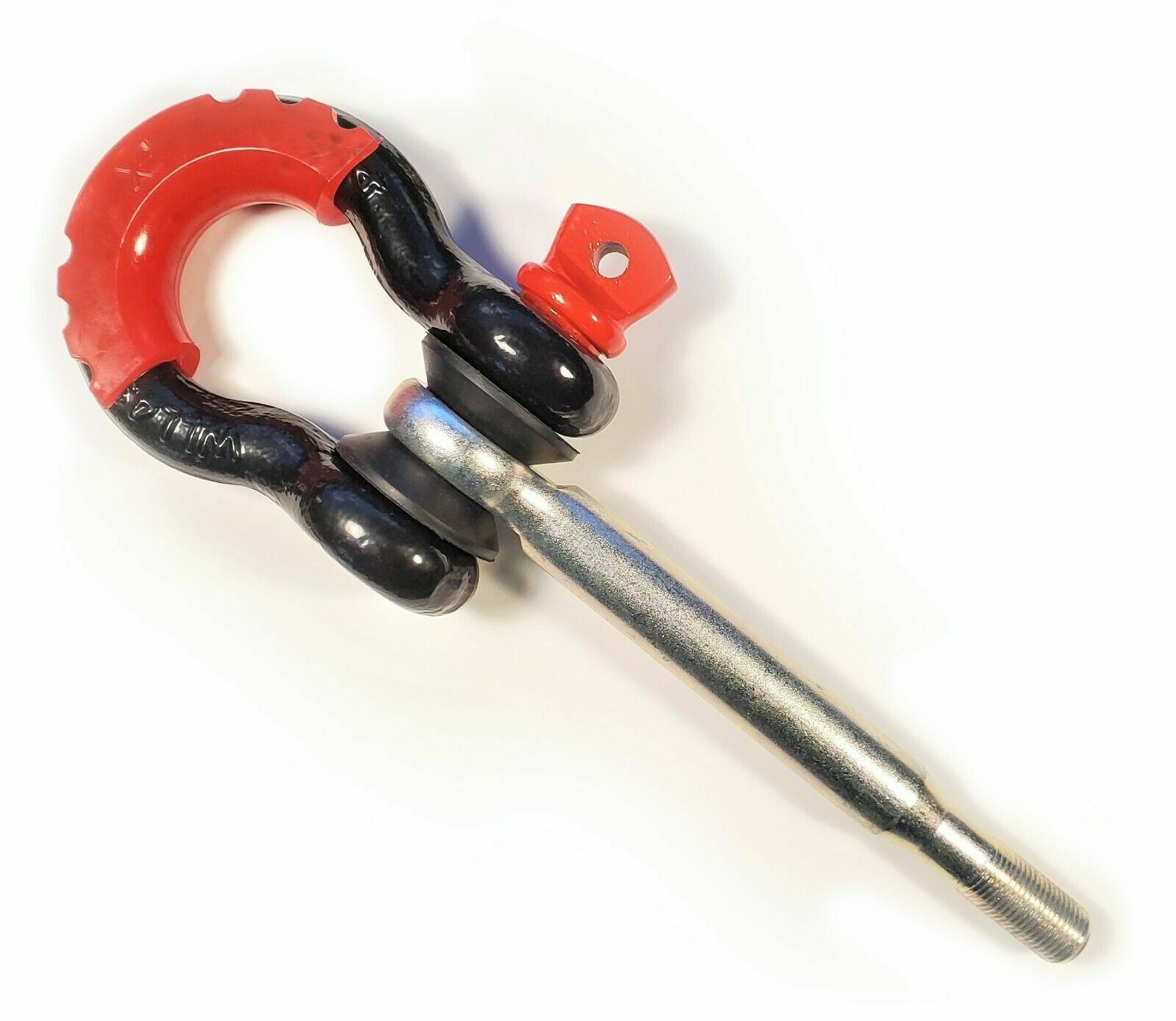 Subaru Compatible D-Ring Shackle with Pin, Guard, and Spacers (No Tow Hook)