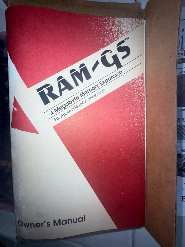 Apple 1 megabyte card