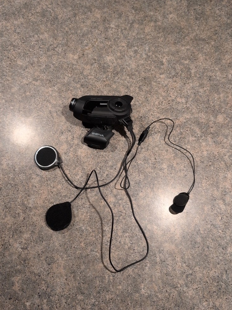 Sena 10c PRO Motorcycle Bluetooth Communications System & Action Camera