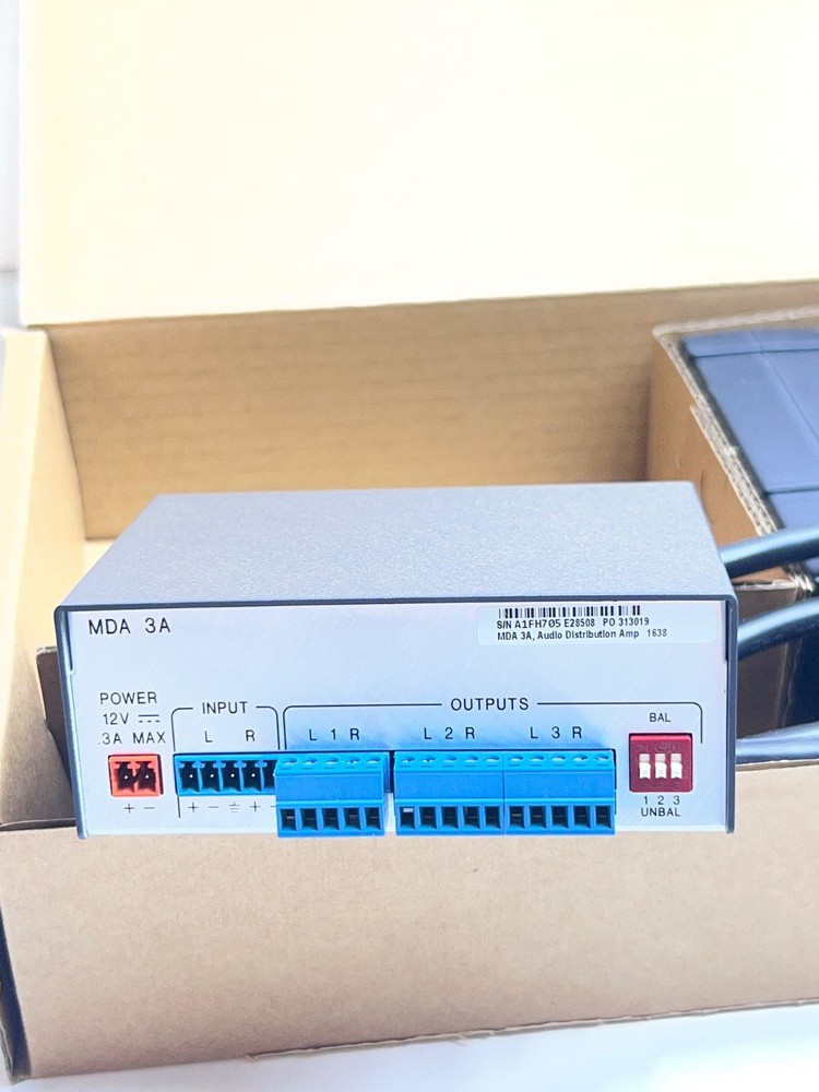 Extron MDA 3A, Audio Distribution Amplifier 60-440-01