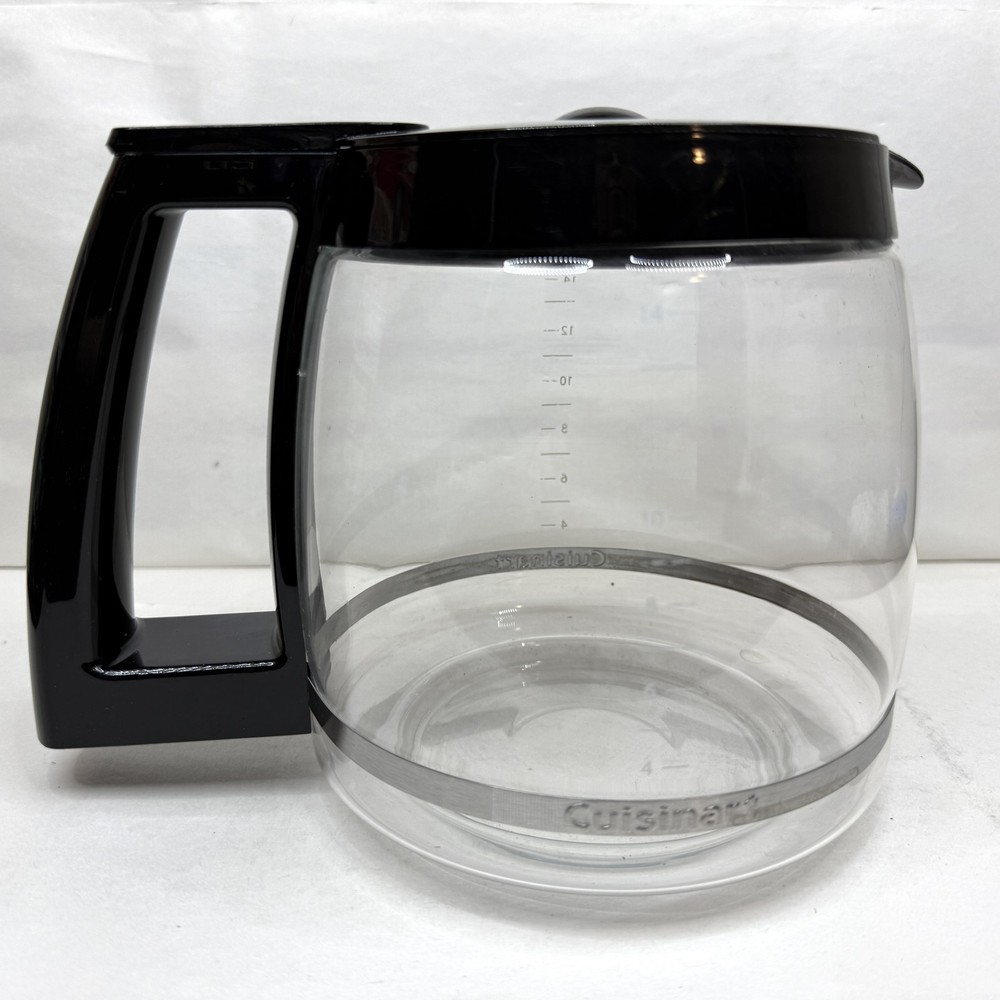 Cuisinart 14-Cup Programmable Drip Coffee Maker - Black Glass Carafe Reusable