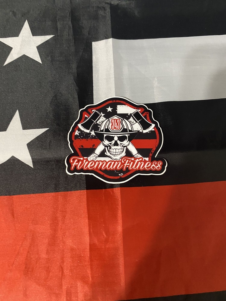 Firemanfitness Sticker