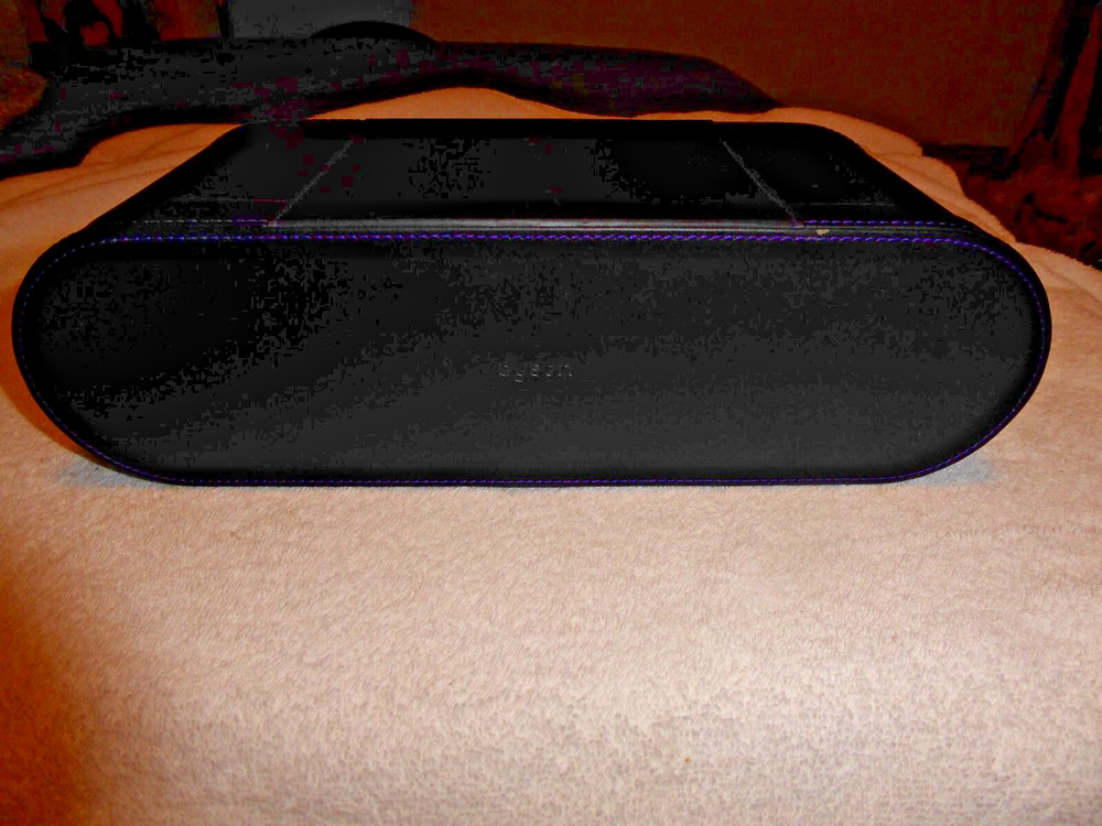 Dyson Presentation Box Only, Black W/ Purple Stitching