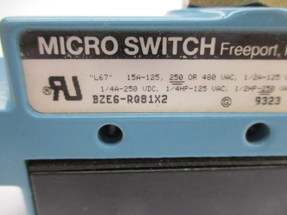 MICRO SWITCH BZE6-RQ81X2 NSNP