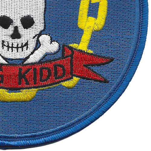 USS Kidd DD-661 Skull Patch
