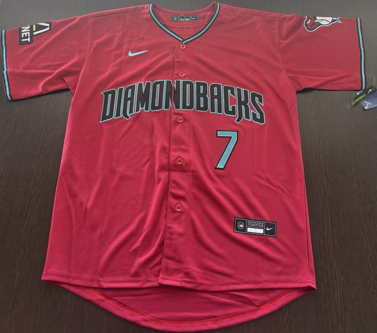 SALE New Corbin Carroll Arizona Diamondbacks Men's Jerseys! Ships fast!