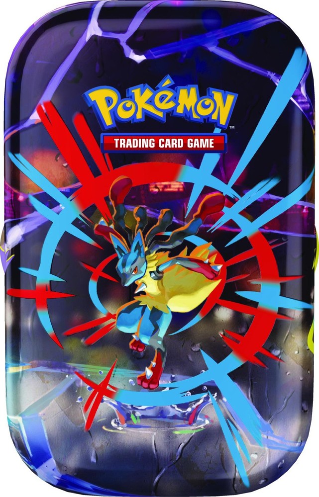 POKEMON MEGA HEROES MINI TIN BOX