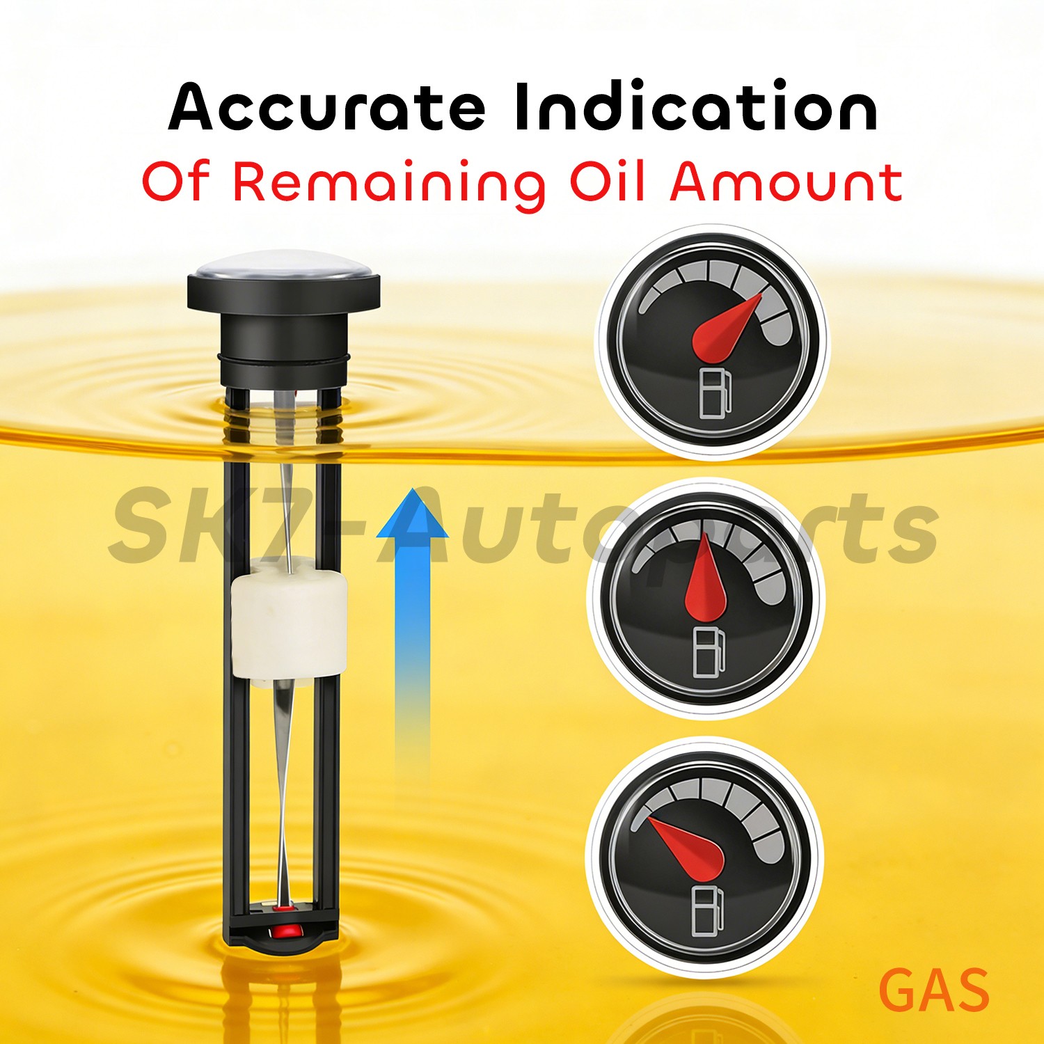 Fuel Gas Gauge for Arctic Cat ATV 500 4x4 Automatic 2001 2002 2003 2004 2005