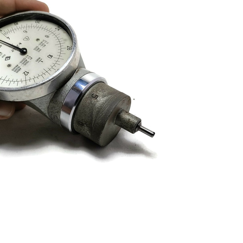 German Make Handheld Mechanical Tachometer. Made in Germany