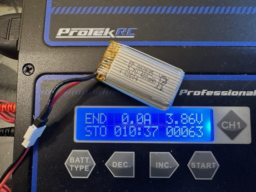 Eachine P-40 400mm RTF NIB 3 batteries