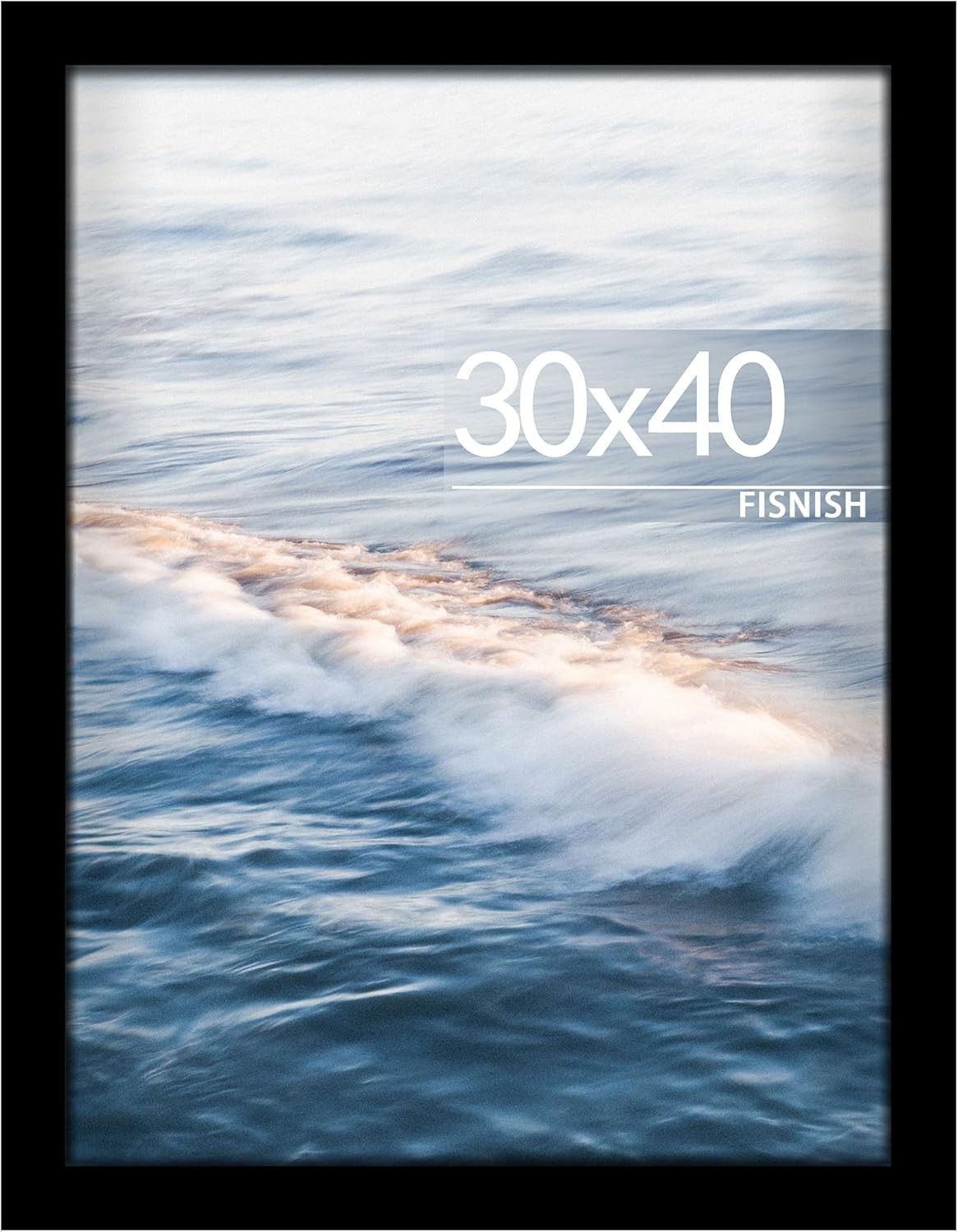 Sturdy MDF Wood Picture Frame Minimalist Poster Display Wall Mounting Decor