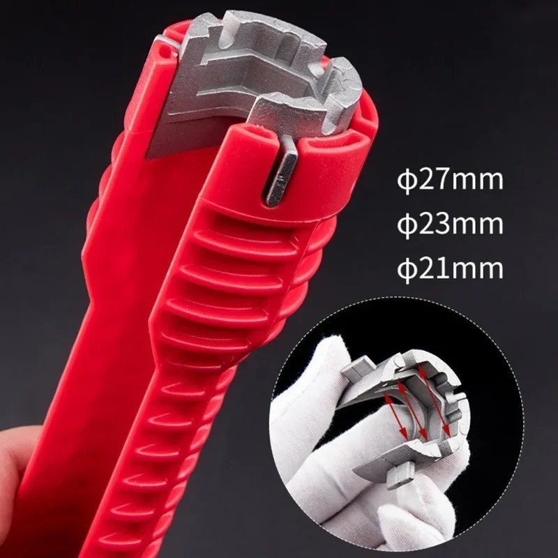 8 IN 1 Multi tool Faucet Sink Installer Pipe Wrench For Plumbers & Homeowners