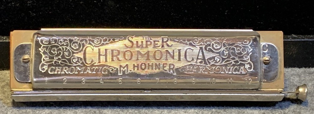 Hohner Super Chromonica 270 Harmonica with CASE - Made in GERMANY C Key
