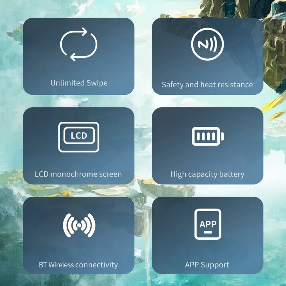 Amiibo Emulator Simulator NFC Bluetooth Switch, Wii U & 3DS Compatible