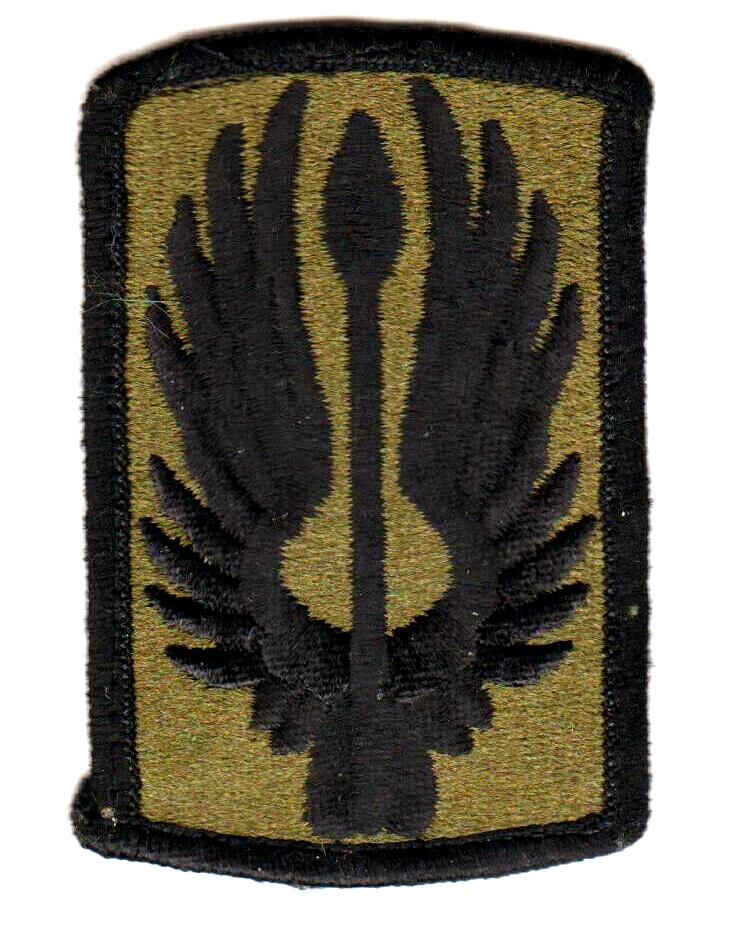 US ARMY 18th AVIATION BRIGADE Olive/Drab Patch