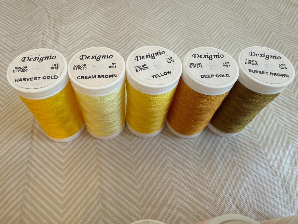 Designio Embroidery Thread, 50 Spools