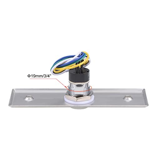 Key Switch Lock On/Off Exit Door Lock Emergency Door Release SPST for Access