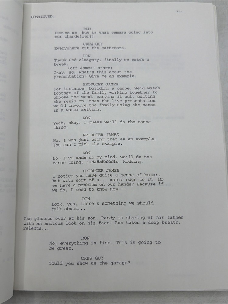 Father Knows Best TV Script Fred Wolf Tim Allen Draft 2003