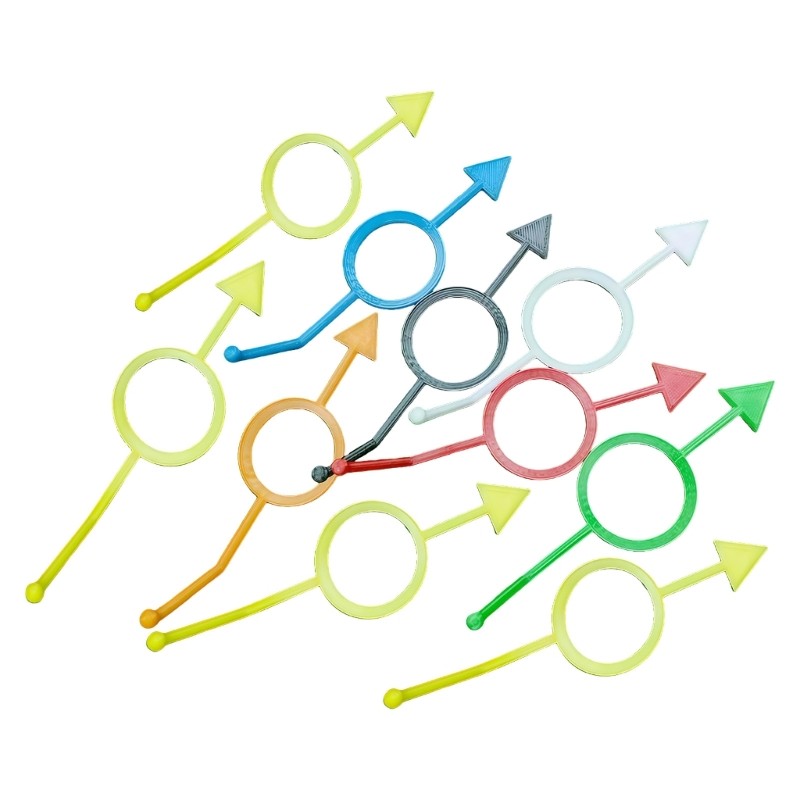 10Pcs Pool Billiard Aiming Guide Replacement Ball Position Marker Enduring