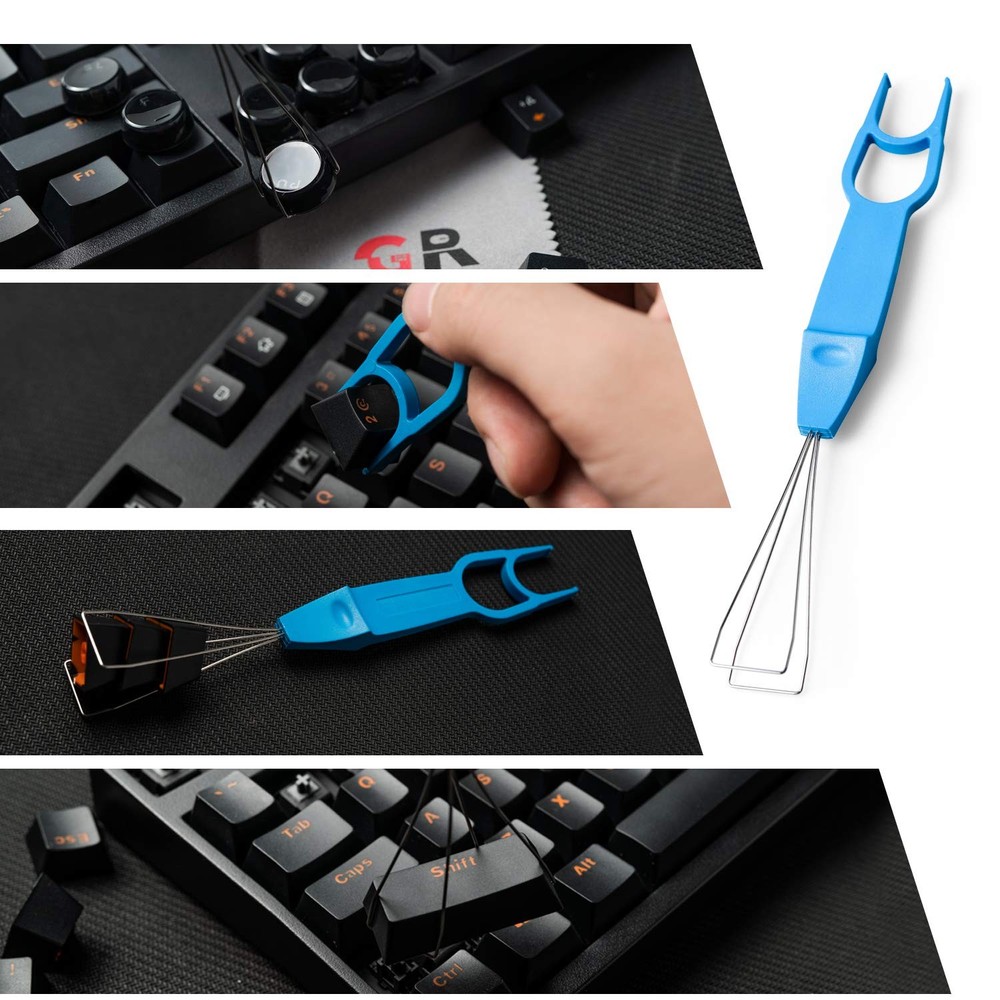 Mechanical Keyboard O Ring Switch Dampener with Keycap Puller Remover Brush A...