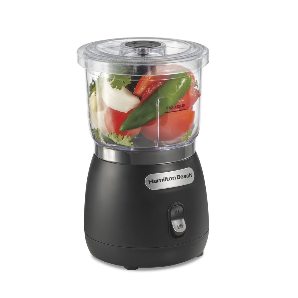 Hamilton Beach Stack & Press 2 Speed Food Chopper & Mini Food Processor